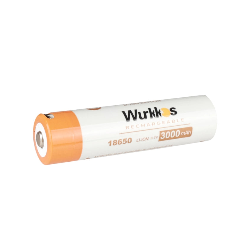 Wurkkos 3000mah 18650 Rechargeable Battery with USB-C