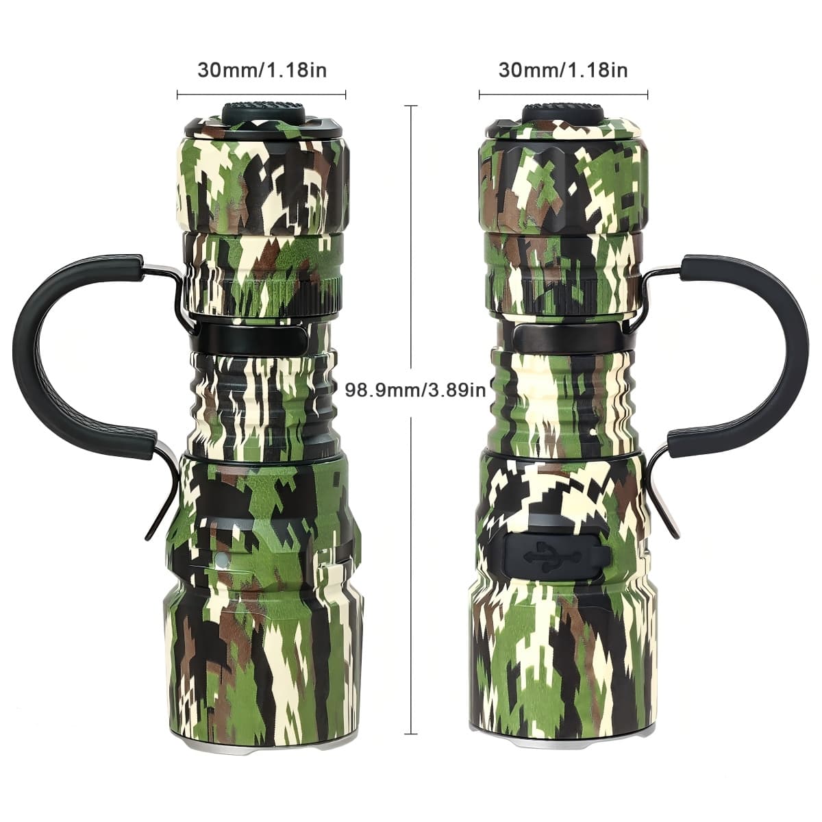 Wurkkos TD07 1300lm Tactical Flashlight