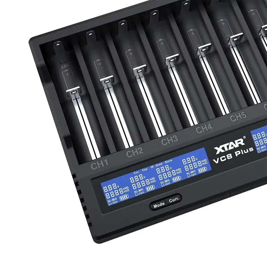 XTAR VC8 Plus 18650 Battery Charger