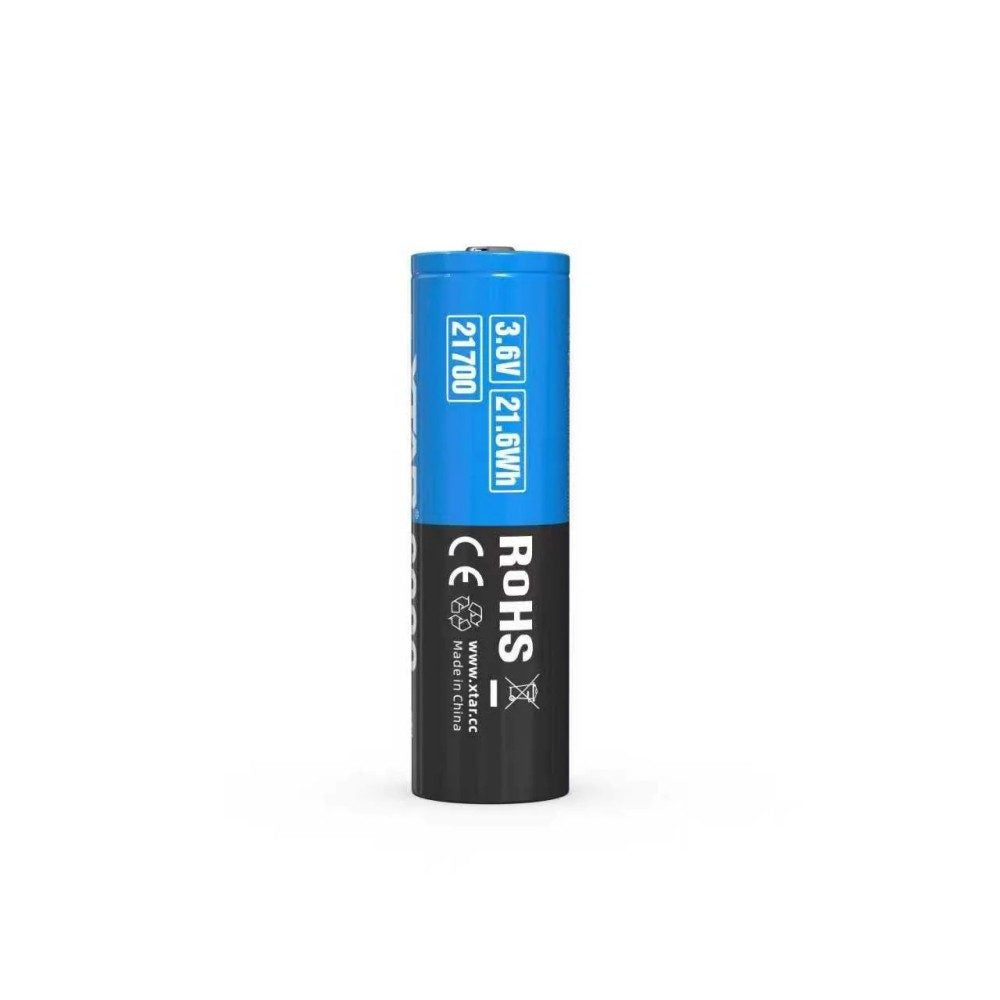 XTAR 21700 6000mAh 10A Protected Li-ion Battery