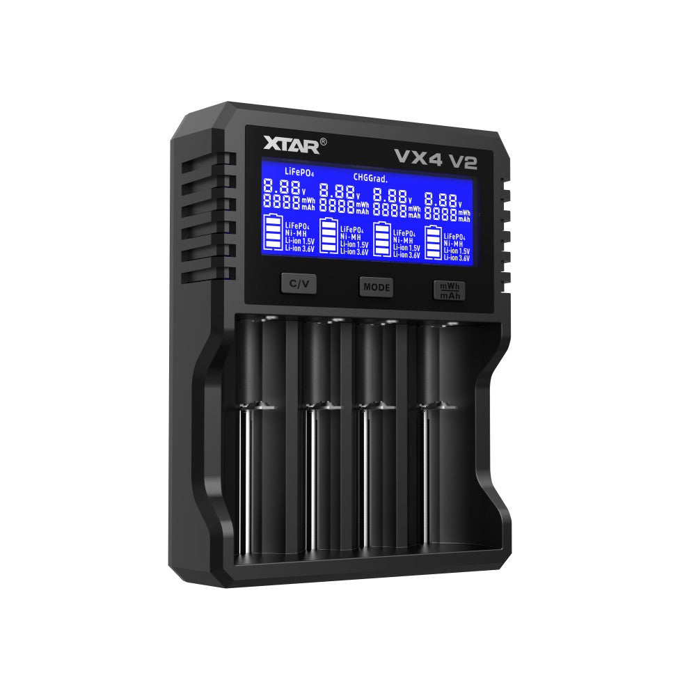 XTAR VX4 V2 Visible Mixer Ni-MH Batteries Charger