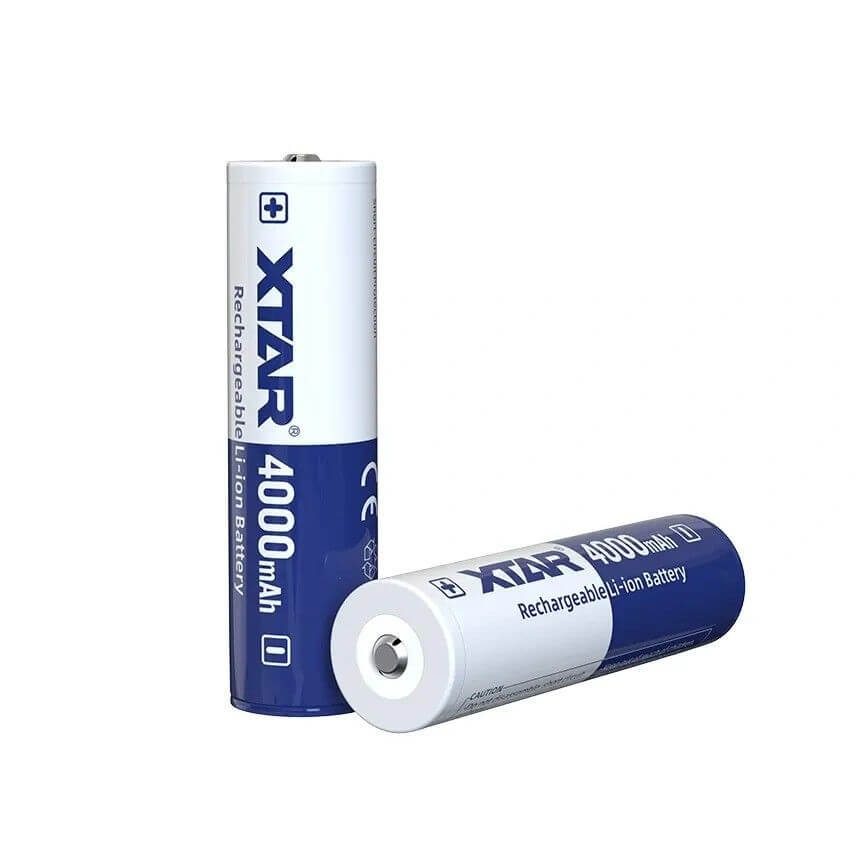 Xtar High Capacity 3.6V 18650 4000mAh 10A Protected Lithium ion