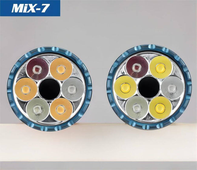 Eskte MiX-7 Multi-color 18350 Magnetic Charging EDC Flashlight