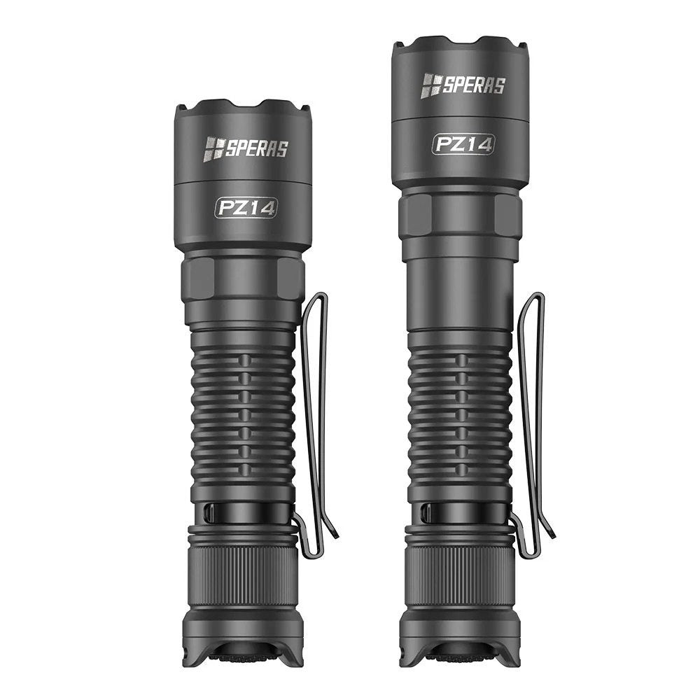 Speras PZ14 Zoomable EDC Flashlight