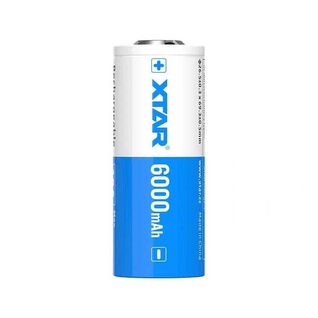 Xtar 10A 6000mAh High Capacity 26650 Battery