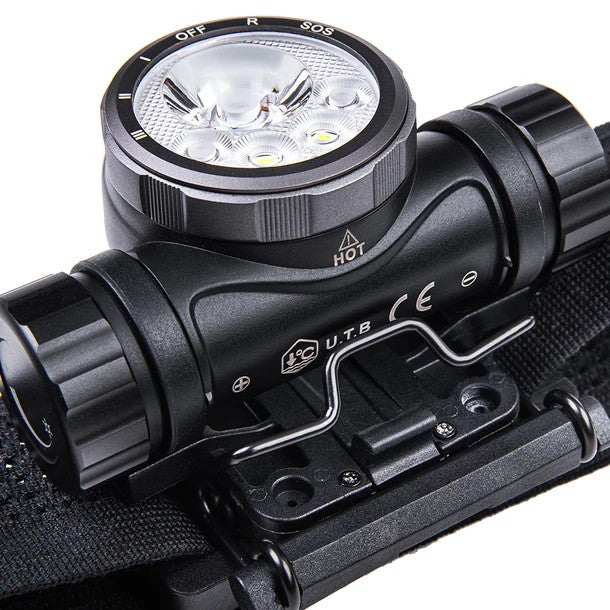 Nextorch hiStar 2300 Lumens Helmet With Light White Light and Red Light