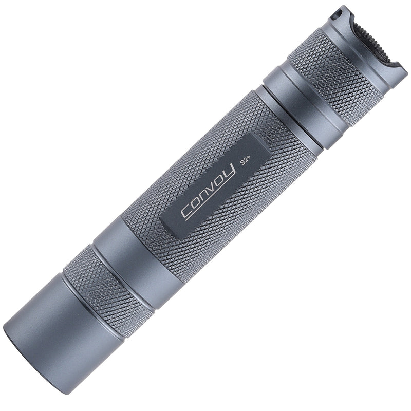 Convoy S2+gray 18650 flashlight