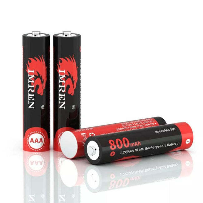 IMREN 1.2V AAA 800mAh Rechargeable Ni-MH Battery