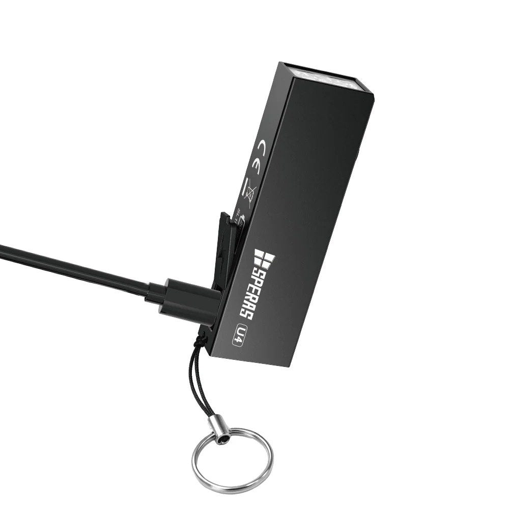 SPERAS U4 Magnetic EDC Keychain Flashlight