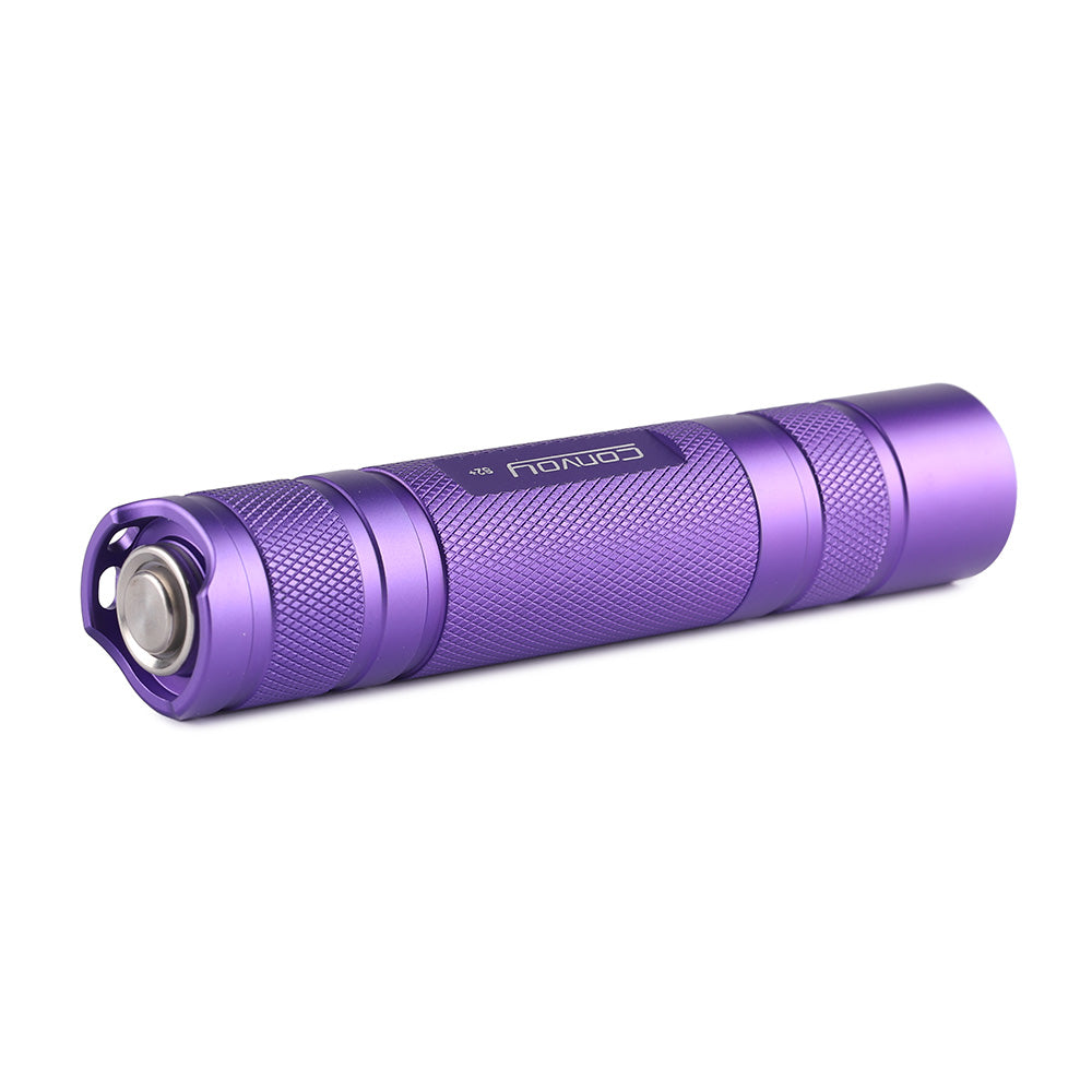 Convoy S2+ Purple 18650 Flashlight – LED & Driver Options