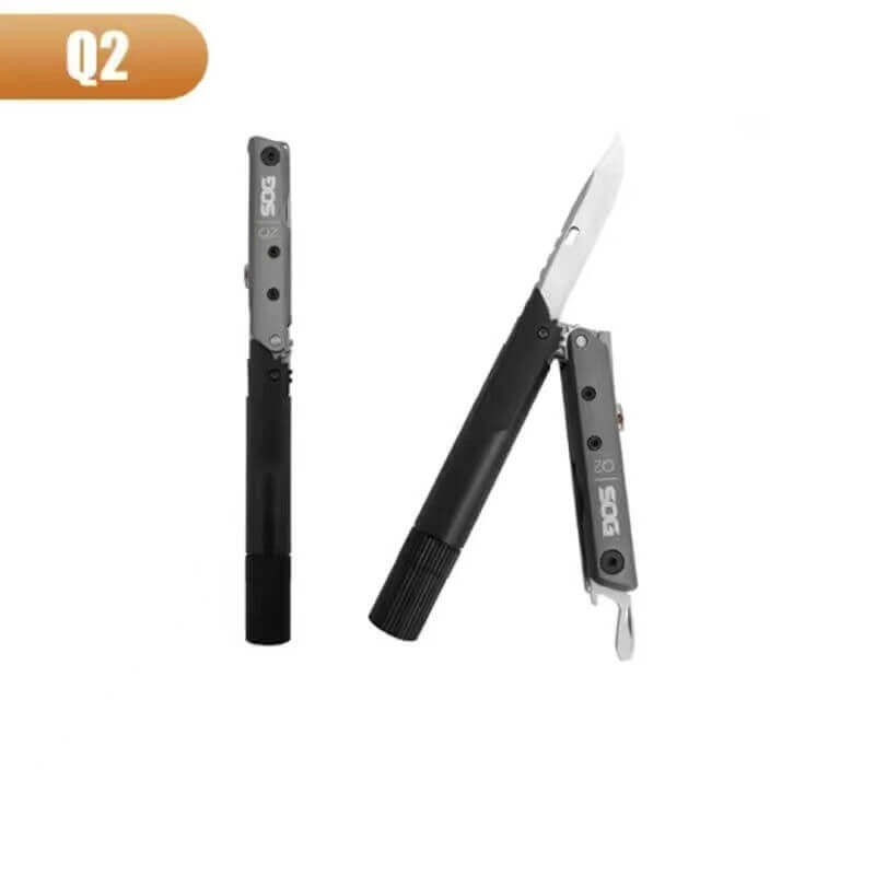 SOG Q1 Q2 Q3 Q4 Multitool Outdoor Tactical Pen Scissors