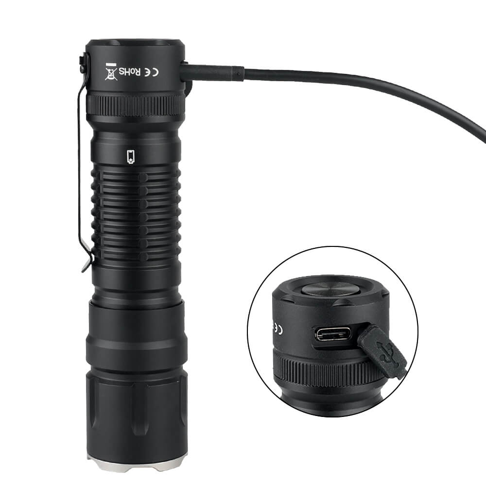 Sofirn SC33 5200lm USB C Rechargeable Flashlight