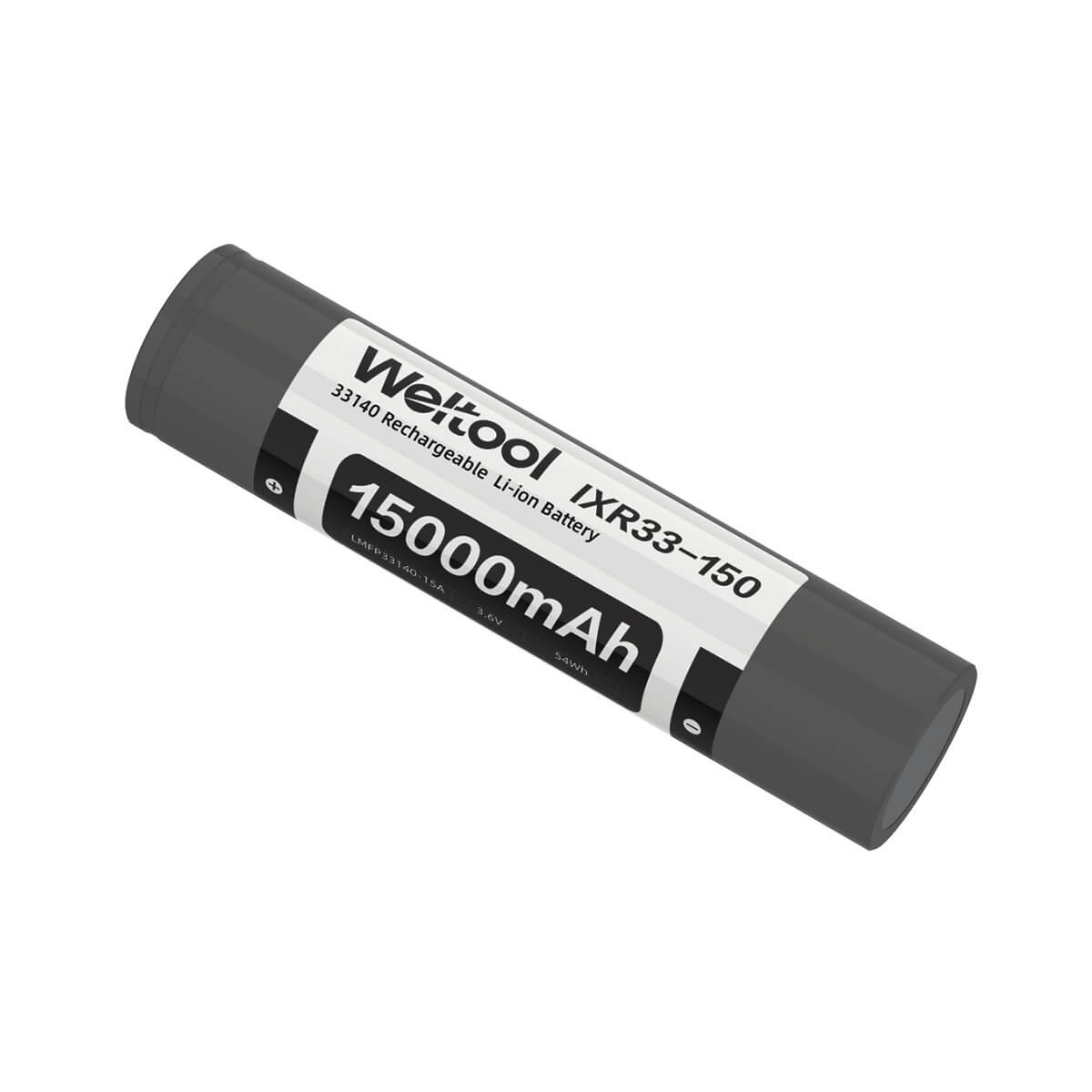 Weltool IXR33-150 33140 Li-ion battery 15000mAh 3.6V for F6R flashlight