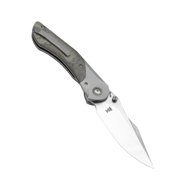 Kizer Mystic Rex45 Blade Titanium+Micarta Handle Folding Knife