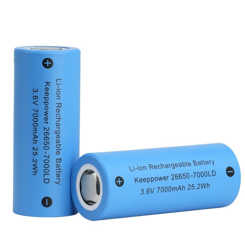 Keeppower 26650-7000LD Li-ion Rechargeable Battery Cell