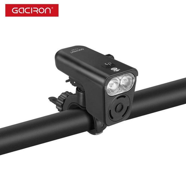 GACIRON V18 Multifunctional Bike Front Light With Horn