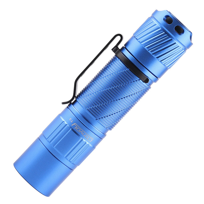 Convoy T3 blue AA and 14500 flashlight main product image