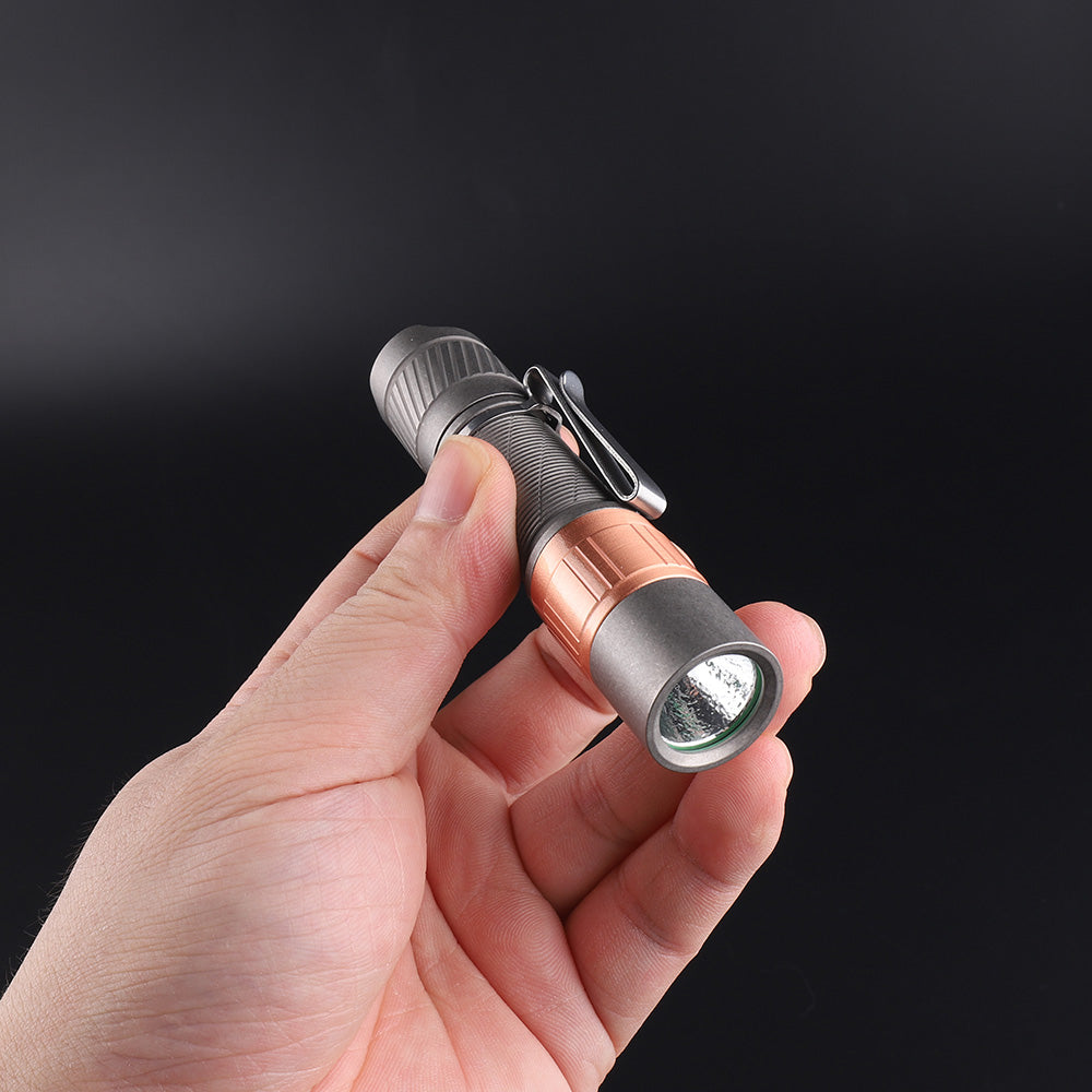 Convoy T3 Copper Head Titanium Stonewash flashlight - product image 4