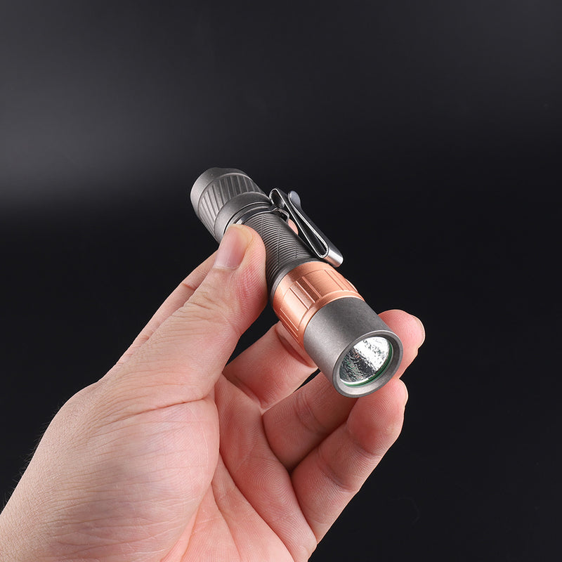 Convoy T3 Copper Head Titanium Stonewash flashlight - product image 4