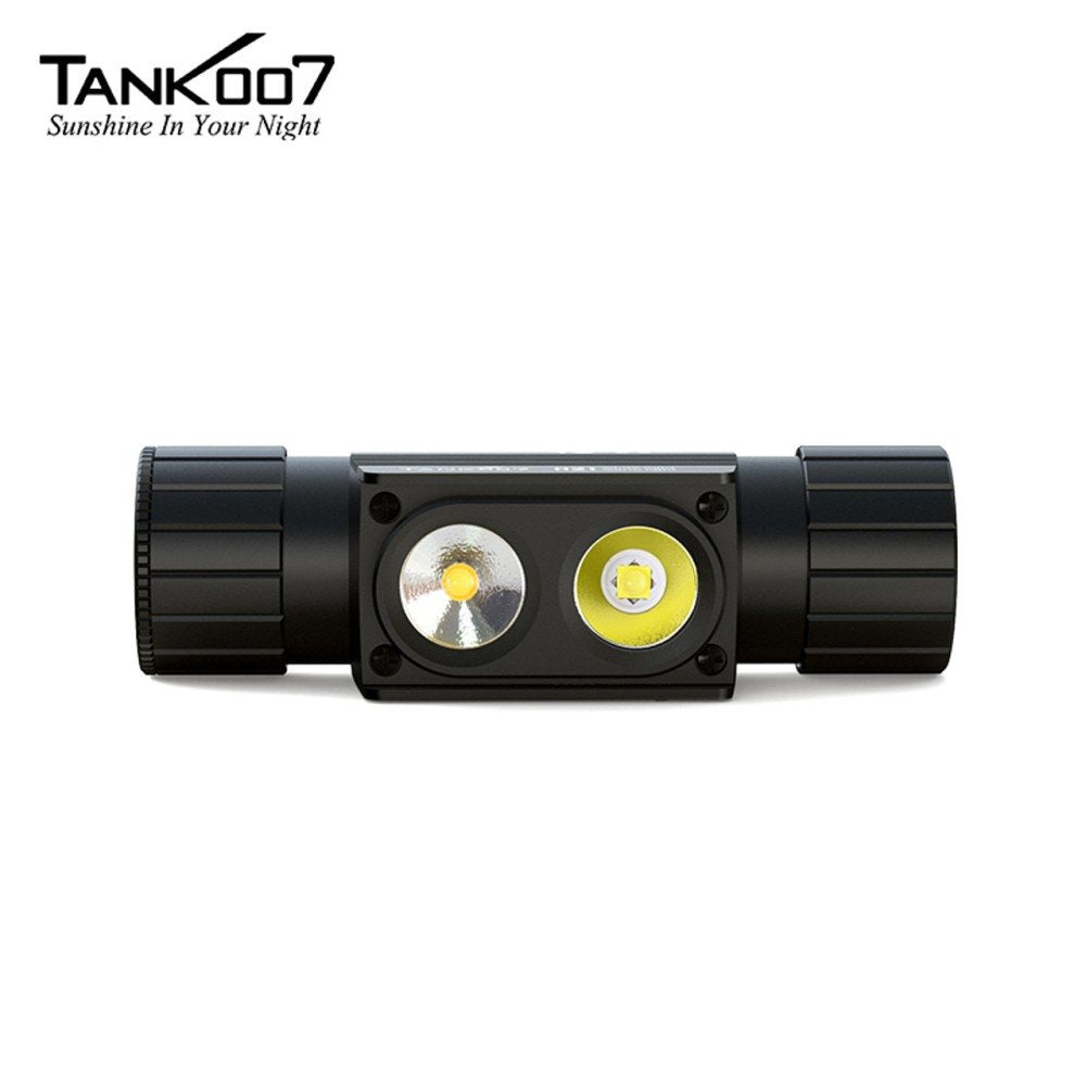 Tank007 H21 Magnetic Dual Lamp Portable Outdoor Headlamp