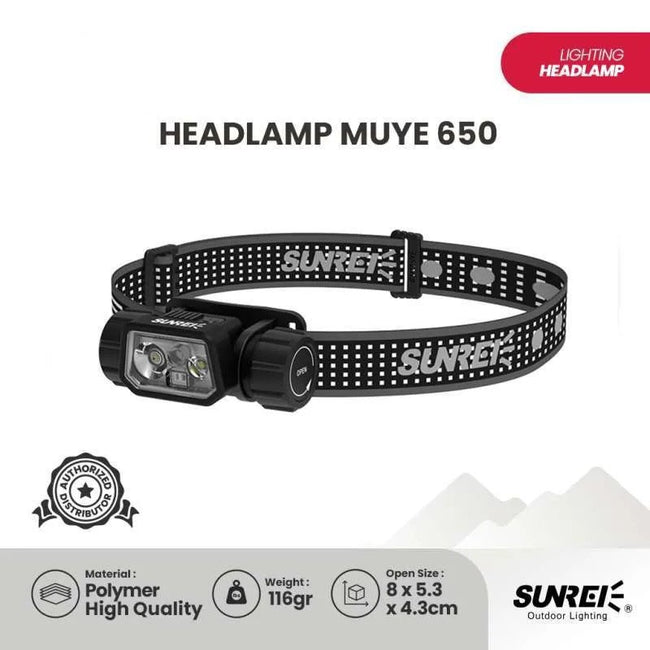 Sunrei Muye 4 multi-color headlamp With Gesture Sensor