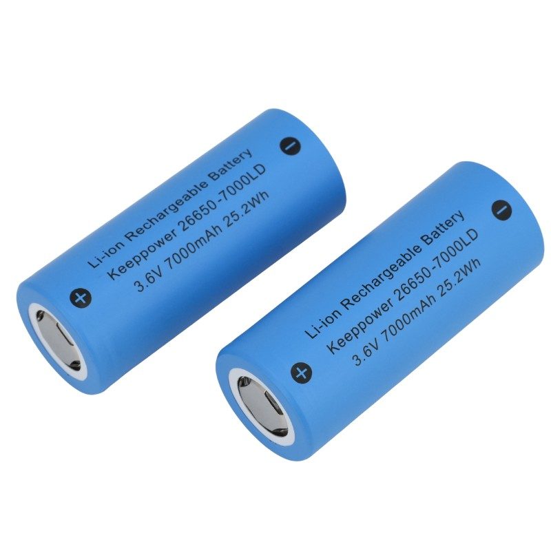 Keeppower 26650-7000LD Li-ion Rechargeable Battery Cell