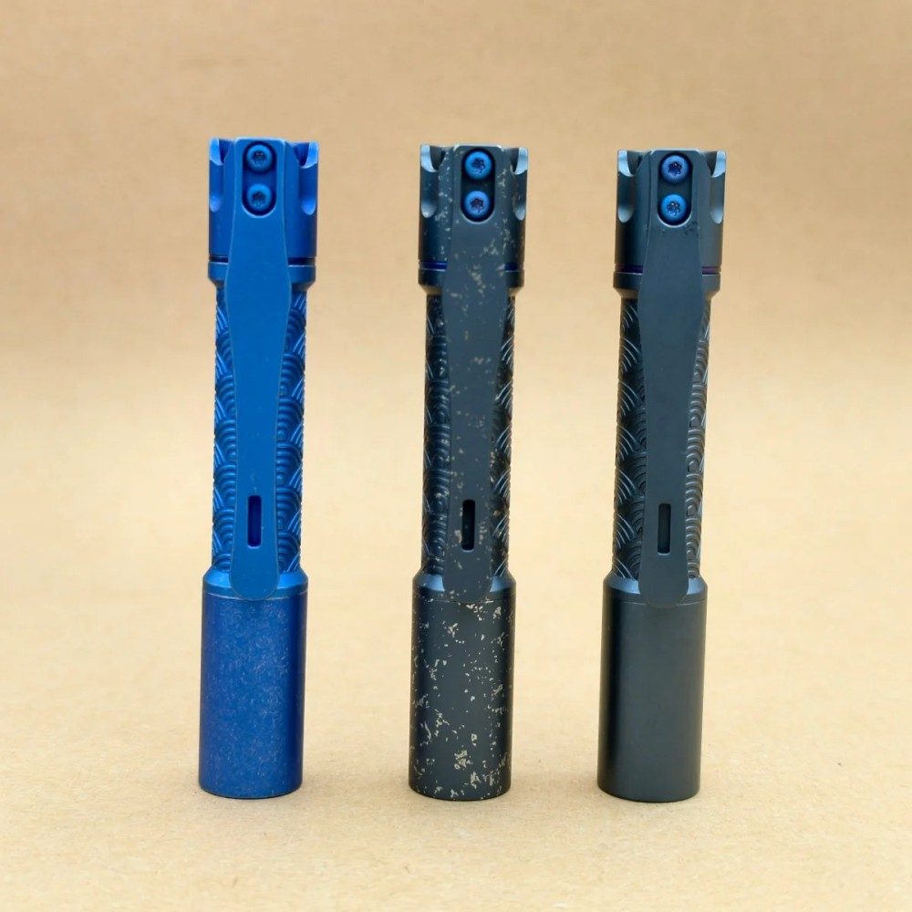 Reylight Pineapple mini MK3-Ti Seigaiha- Anodized