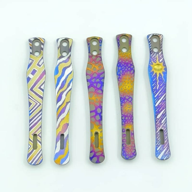 Reylight Pineapple mini MK II- Clips- Ti carved