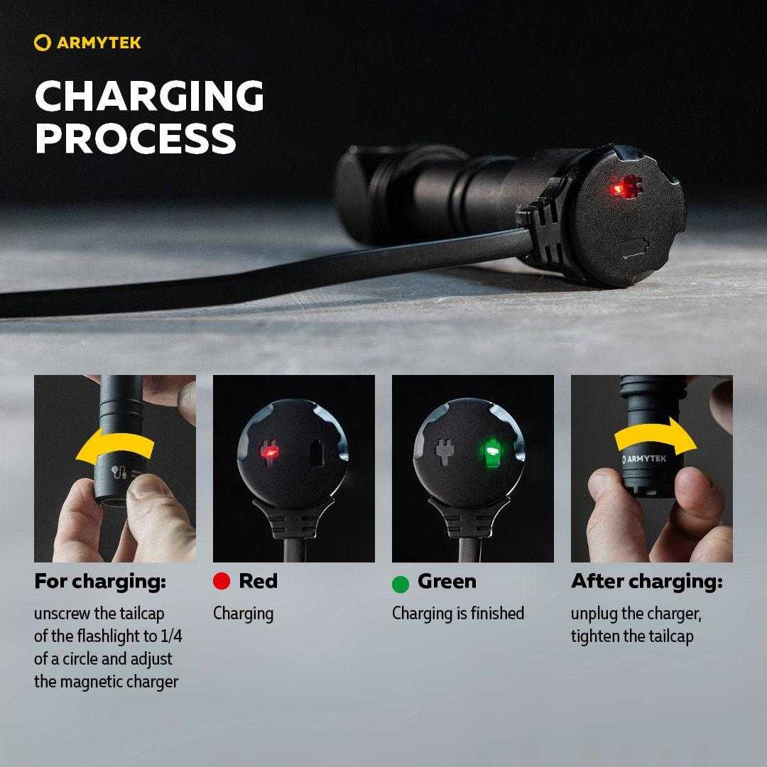 Armytek Wizard C2 WR Multi USB wiederaufladbare Taschenlampe