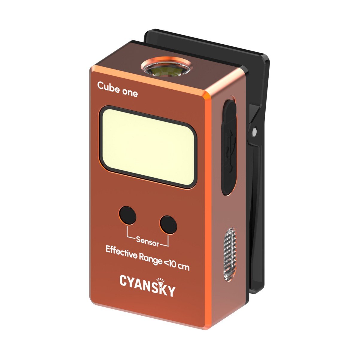 Cyansky Cube one Multifunktions-Clipleuchte