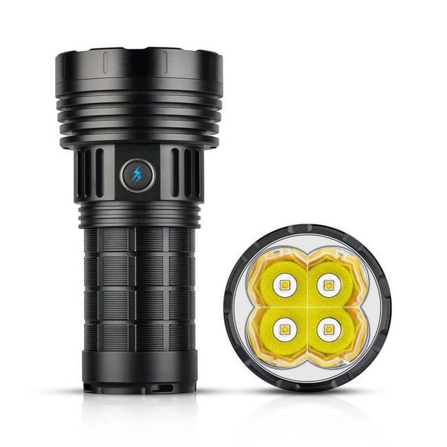 Haikelite HG50 8000 Lumens Rechargeable Flashlight