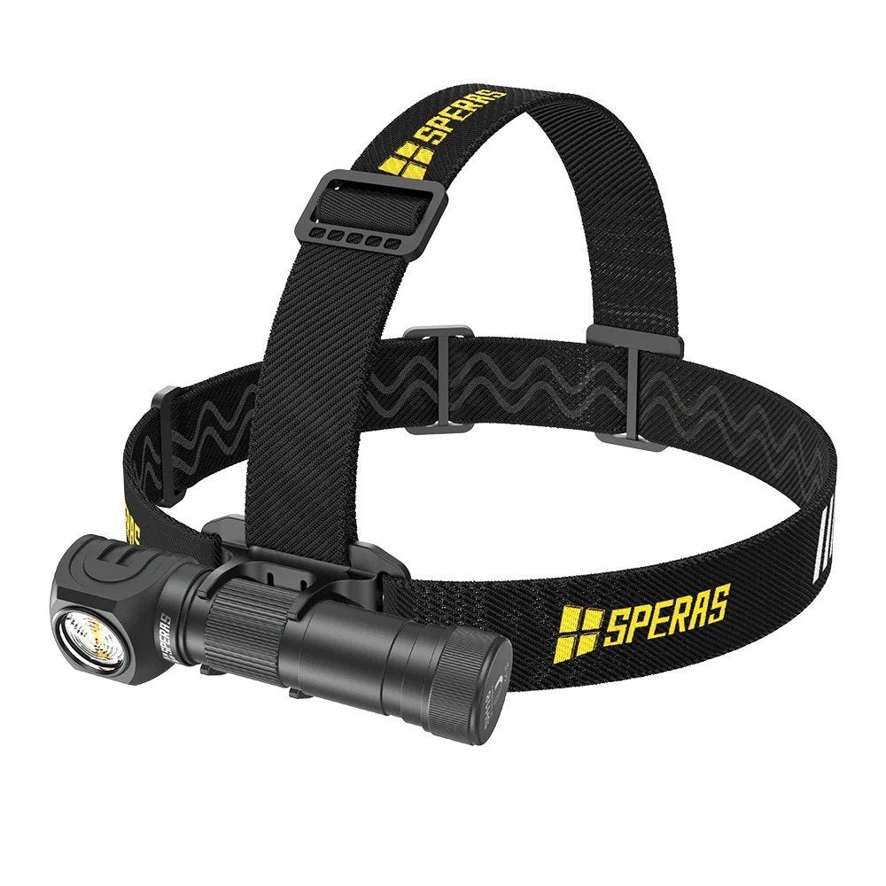 Speras SH18 Versatile Headlamp With White Light And Red Light – flashlightgo
