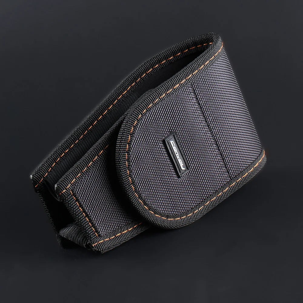 WHYHKJ Taschenlampenhalter Aus Nylon – Mit Dual-Schnappverschluss, Für Gürtel, Passend Für D/C-Zellen-Taschenlampen