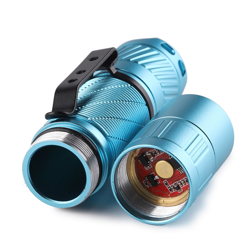 Convoy T3 Cyan flashlight - product image 5