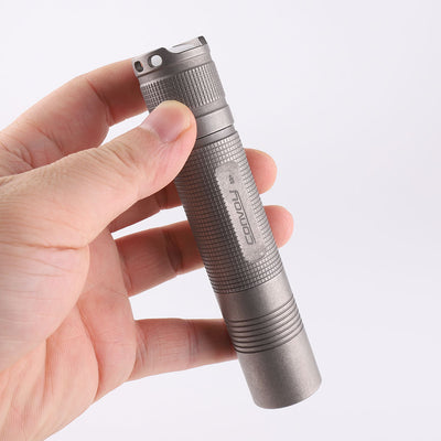 Convoy S2+ Stonewash Titanium flashlight - product image 4