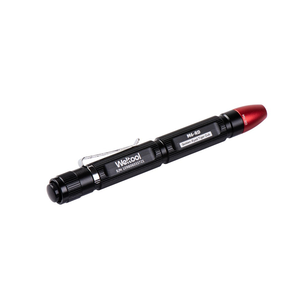 Weltool M6-RD Red light Dark adaptation Penlight