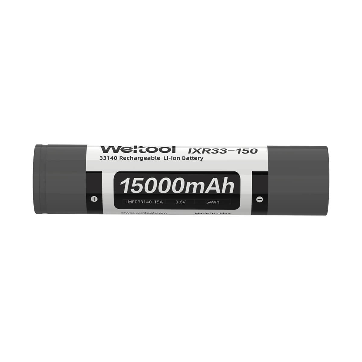 Weltool IXR33-150 33140 Li-ion battery 15000mAh 3.6V for F6R flashlight