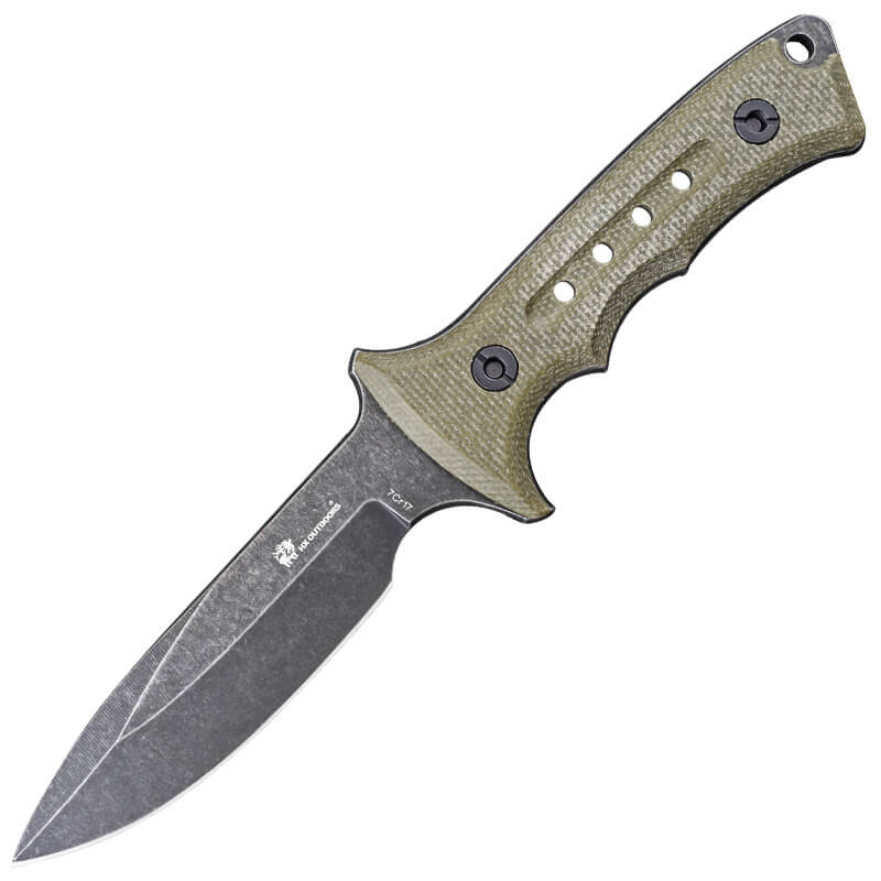 HX OUTDOORS Rangers 7cr17 Full Tang Hunting Army Knife