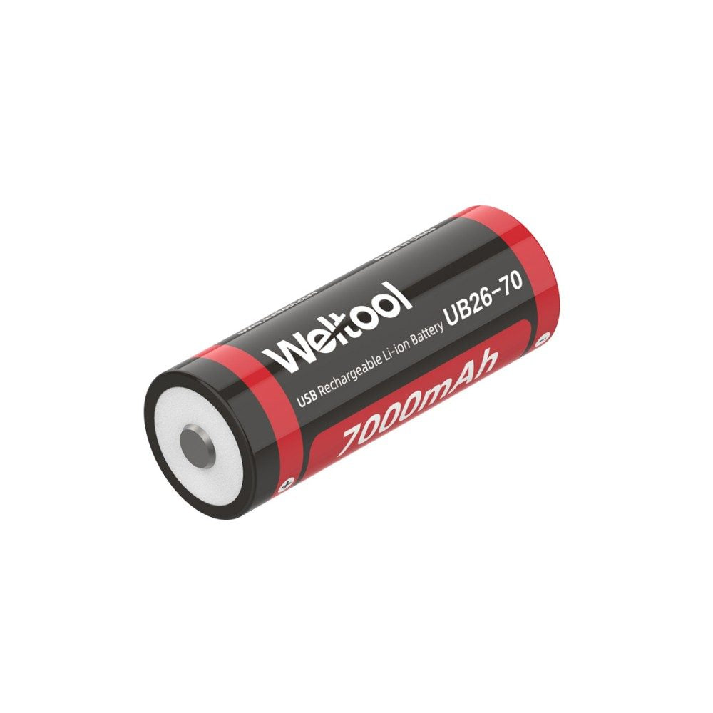 Weltool UB26-70 Type-C 26650 Rechargeable lithium-ion Battery