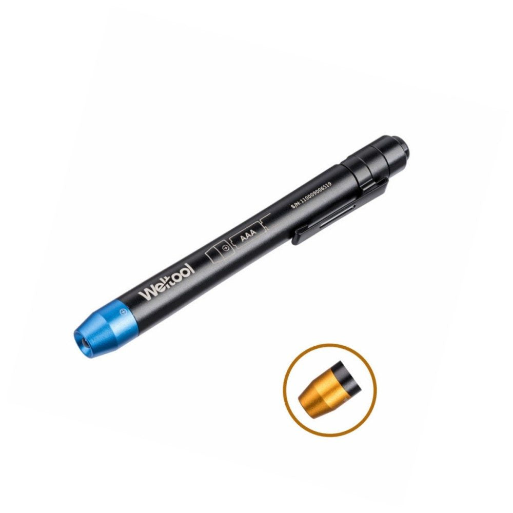 Weltool M6-BL "Golden-Eyed Tiger Cub" Double Light Sources EMT Penlight