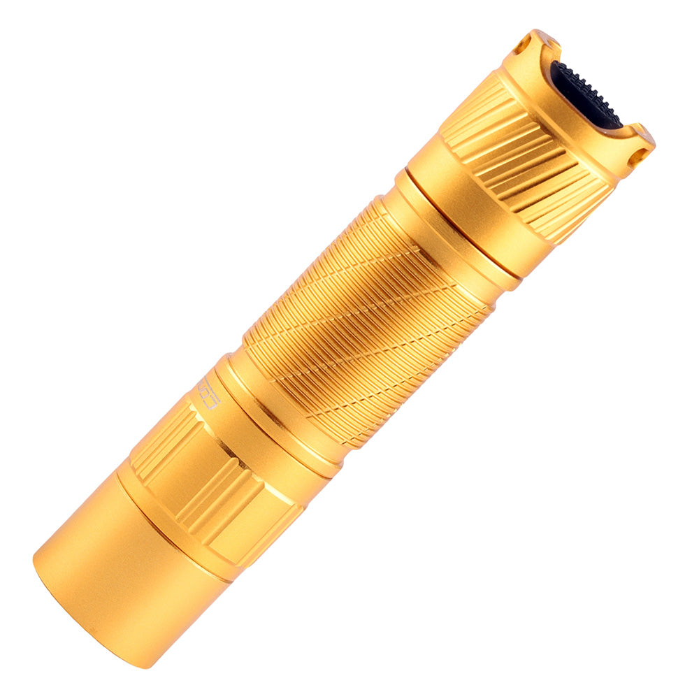 Convoy T3 Golden AA and 14500 EDC flashlight