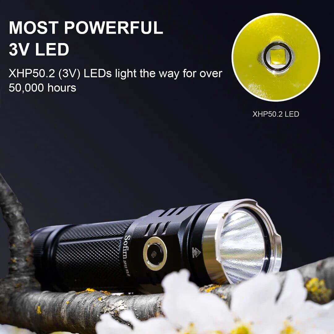 Sofirn SP33V3 Super Bright Flashlight