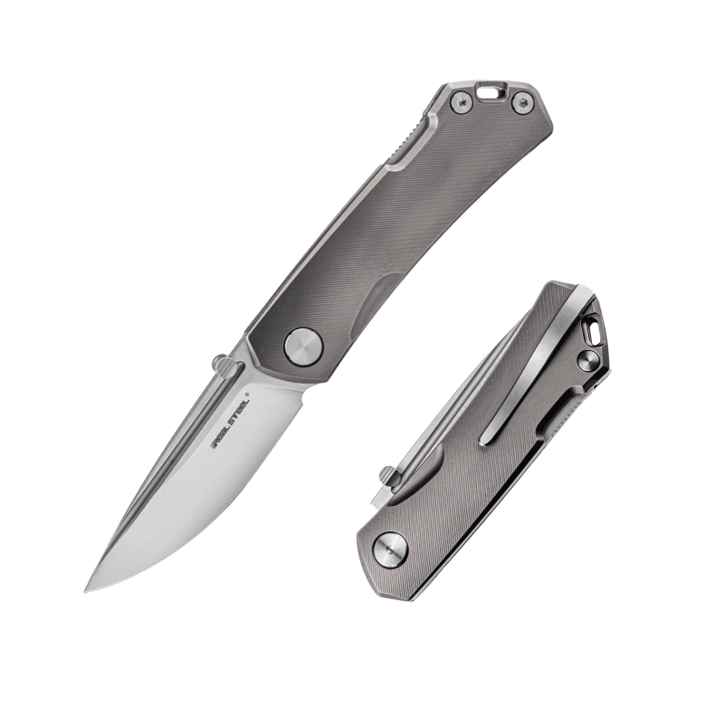 Real Steel LUNA Maius EDC Backlock Pocket Folding Knife