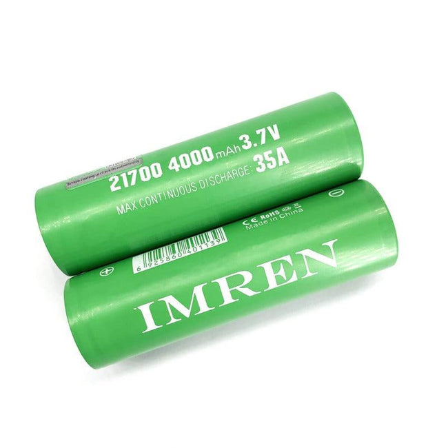 IMREN 21700 4000mAh 35A Rechargeable Lithium Battery