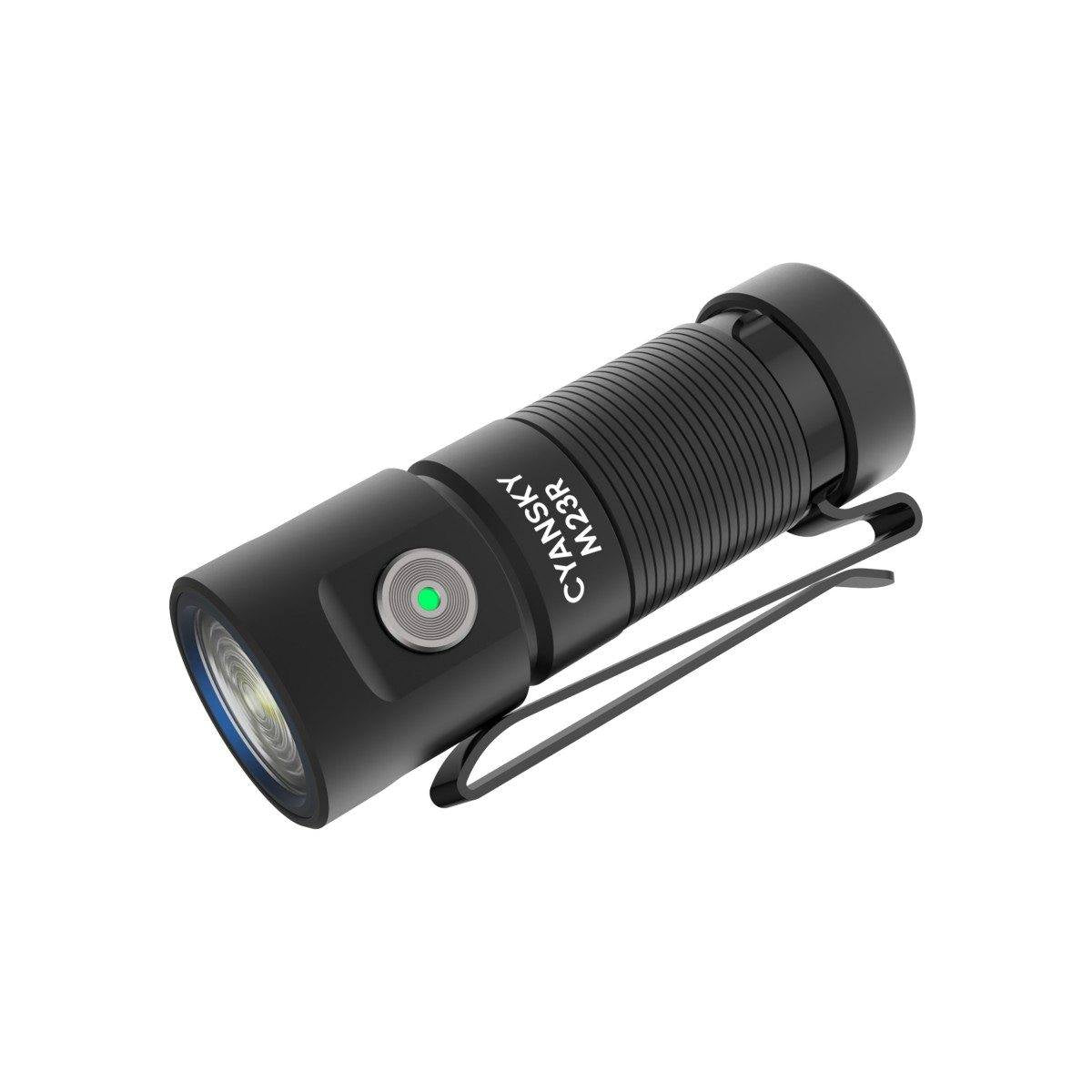 Cyansky M23R 1200LM High Lumen EDC Schlüsselanhänger-Taschenlampe