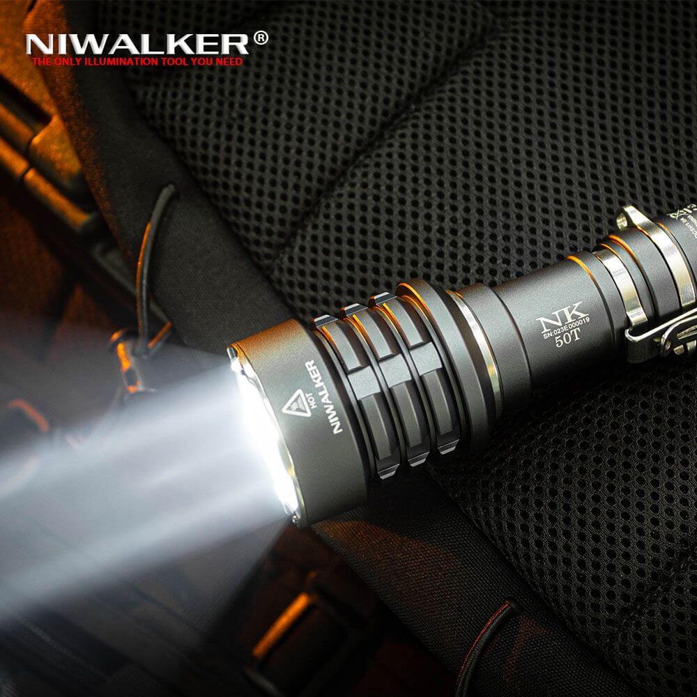 Niwalker N50T 2300 Lumens Tactical Flashlight