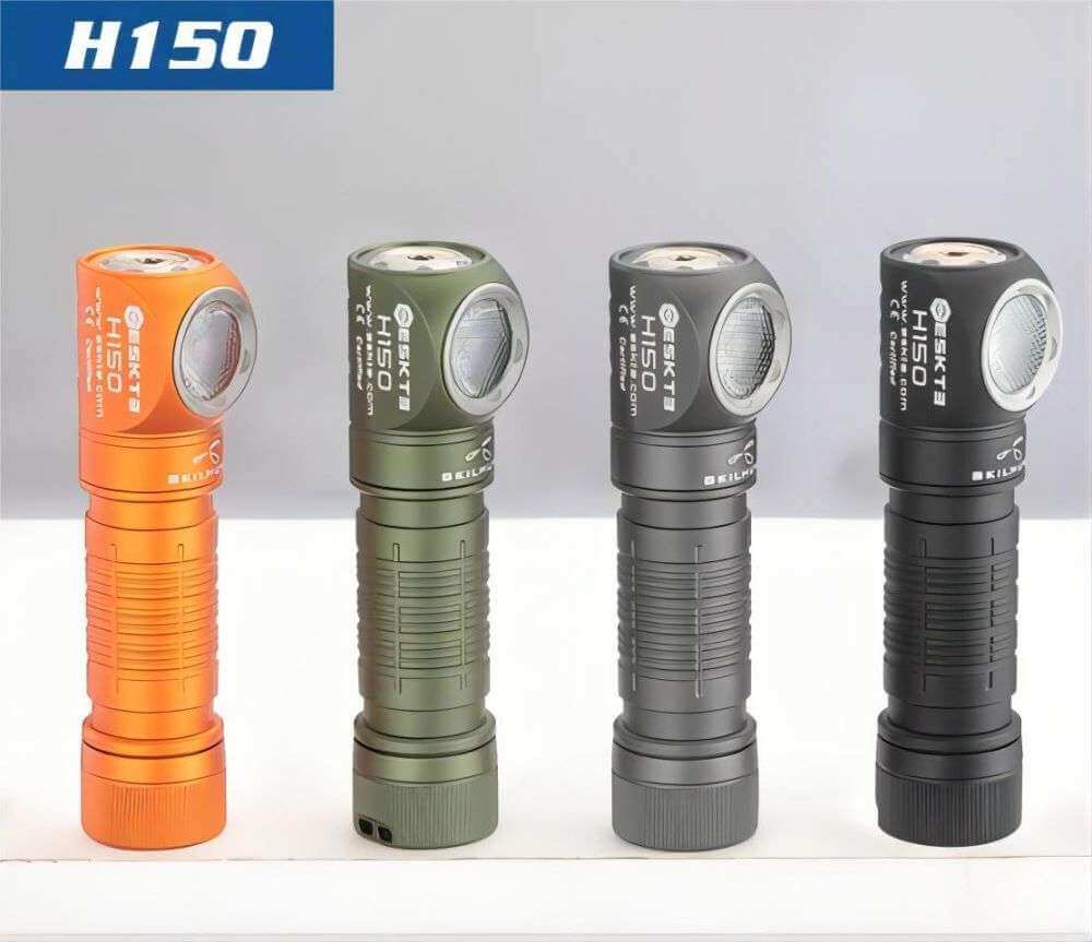 ESKTE H150 USB magnetic charging LED Headlamp – flashlightgo