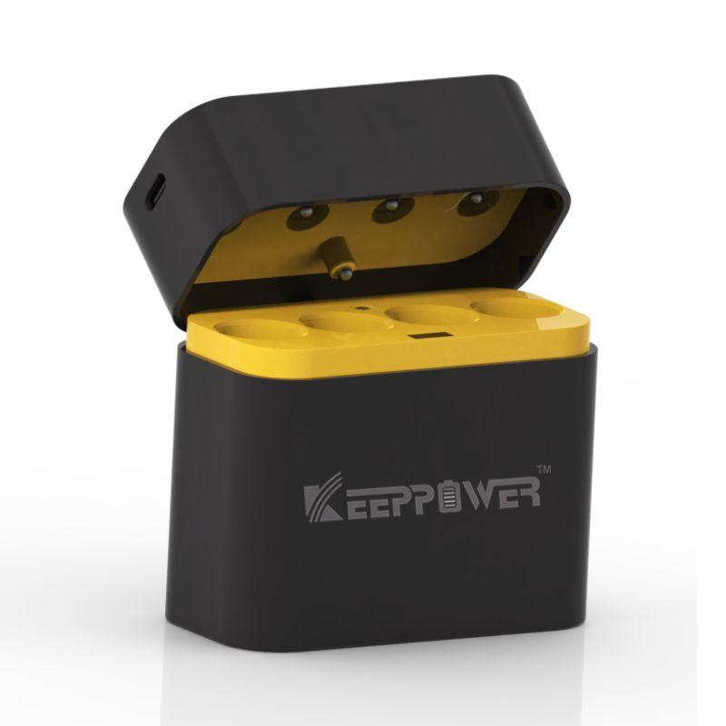 Keeppower i4 1.5V AA USB C Rechargeable Li-ion Battery Charger Set