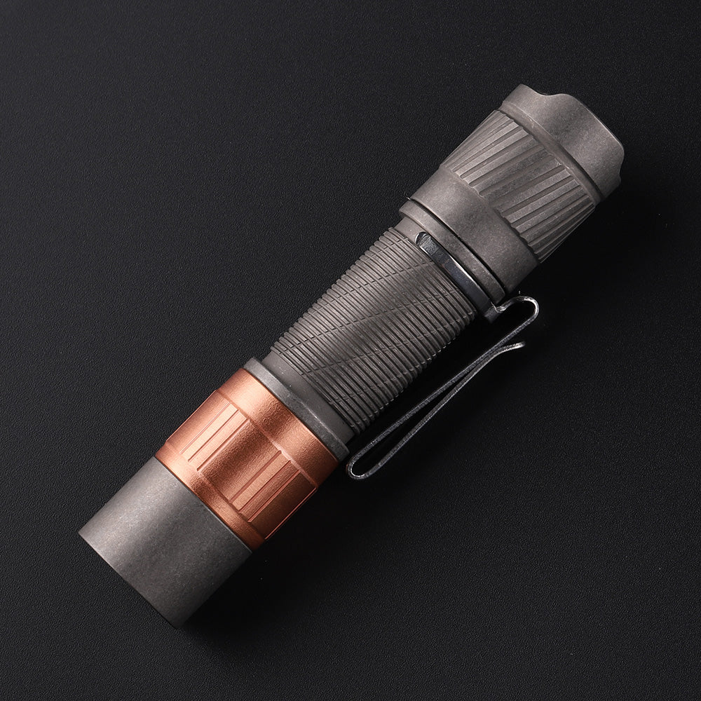 Convoy T3 Copper Head Titanium Stonewash flashlight - product image 1