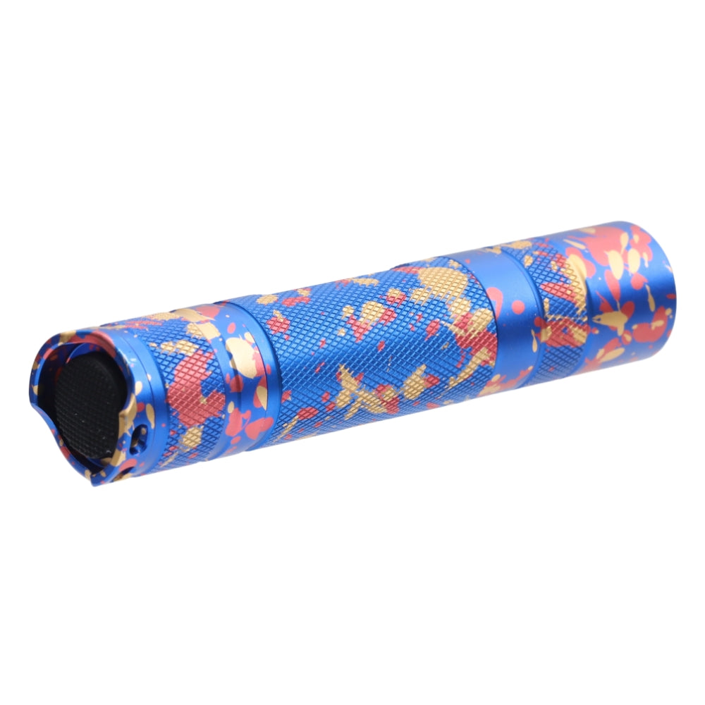 Convoy S2+ Camouflage Blue 18650 Flashlight – LED & Driver Options